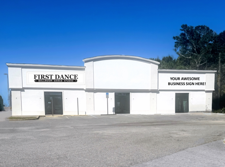 Front of Building with upcoming Signage