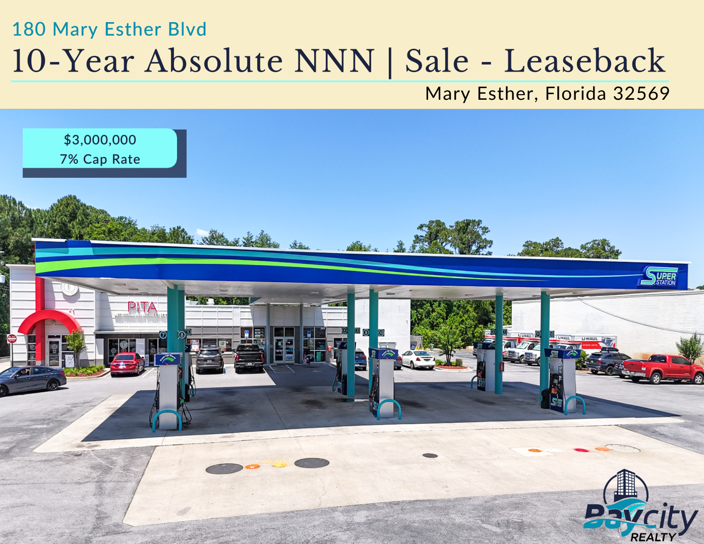 10-Year Absolute NNN | Sale - Leaseback | Florida C-Store
